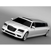 Lancia Thema Limousine - 3D Car for Maya