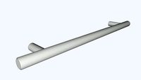 Contemporary Bar Pulls Pull 7-9/16 Inch (192mm) Center to Center by Belwith Keeler
