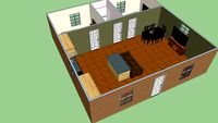 Simple 30x30 House Floor Plan