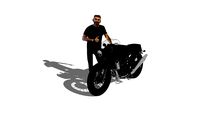 Leiurus Honda CB1300 by Thomas Danet / Model by Pooh
