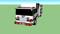 SketchUp County FD Engine 501