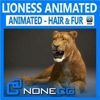 Animated Lioness
