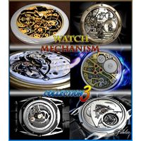 Watch mechanism collection 3 - 3D Model