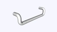 Verge Pull 5-1/16 Inch (128mm) Center to Center by Belwith Keeler