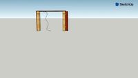 Sofa Table with Plug Receptacle