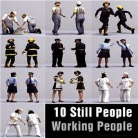 WORKING PEOPLE- 10 STILL MODELS (MeWoS0001)