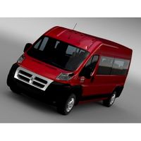 Ram Promaster Window Van 2500 HR 159WB 2015 - 3D Car for Maya