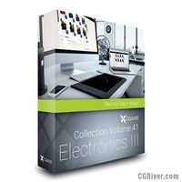 Volume 41 (MentalRay): Electronics III - CGAxis 3D Models