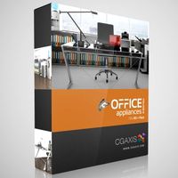3D Model Volume 12 Office Appliance FBX & OBJ