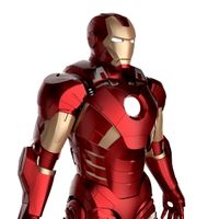 Iron Man 3 Suit - Mark 7 Armor Pepakura - 3D Model