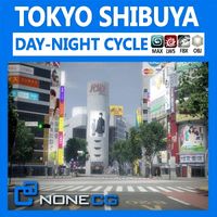 Tokyo Shibuya - 3D Model