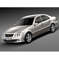 Mercedes-Benz E-Class W211 2002-2009 - 3D Model