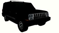 schwarzer Jeep