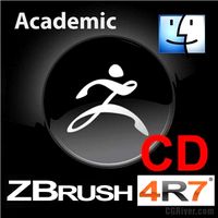 Pixologic ZBrush&reg; 4R7 for Mac - Academic License CD Version