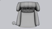 1919 armchair with plate Poltrona Frau