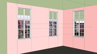 マシュマロ通信 サンディの部屋 窓背景写真パース調査