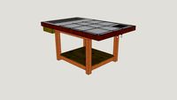 Outfeed/Assembly Table w/downdraft and router