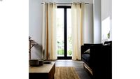 Rideau à oeillets AUBIN Madura Beige doré / 199 - 359 TTC
