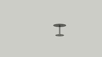 Round table dia.900 h.735 Glass