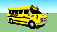 Superior by Mid Bus 63 Series (1986 Chevrolet G30 - Safe Line #23)