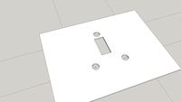 Wall plate for Honeywell Home T9 Smart Thermostat
