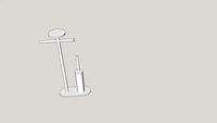 Boheme 10953-CR Toilet Acessiries Holder