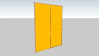 PUERTA CORREDIZA PLACARD / BYPASS CLOSET DOOR - EURO CLASSIC