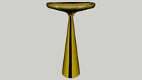 Side Table Spun Tom Dixon Aera KHI