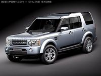 Land Rover Discovery 4 3D Model