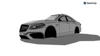 Extra Part for Mercedes-Benz E63 AMG W213 Phototextured