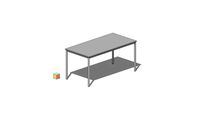 MECO 2021_MODULAR TABLE 160 x 80 x 76_METAL