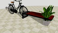 Panchina con Bici
