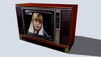 Sony Trinitron Color TV KV-2645RS Poltergeist Vintage 1980