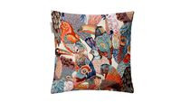 Enveloppe de coussin JUNGLE BIRDS Madura multicouleur orangé / 45,2 - 71 TTC