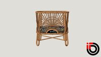 BABY CRIB RATTAN