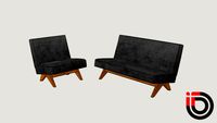 LOUNGE SOFA, CIRCA 1955-56