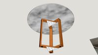 Jinxx White Marble 48″ Round Dining Table by Moe’s Home