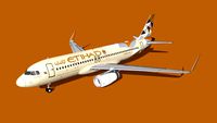 Etihad Airways (شركة الاتحاد للطيران) Airbus A320-232(WL)