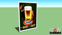 Reclamebord 'Het Bier Is Weer Best'