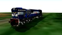 WDM 3D DIESEL LOCOMOTIVE, INDIAN RAILWAY BY RAJAT WARANG