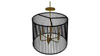 CHANDELIER LINARA 44167BK KICHLER