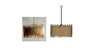 Gathered Glow Chandelier Anthropologie
