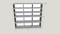Brody bin shelves