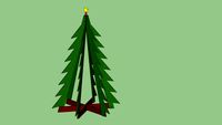 Sapin de Noël en Contreplaqué