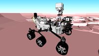 Perseverance - Animated Mars Rover - MSPhysics