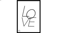 Seu Quadrinho - Quadro Love