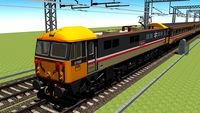 Intercity Class 87 Intercity With MK3 Coaches