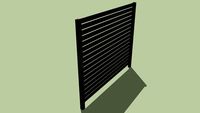 Aluminium Slat Fence
