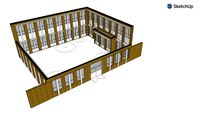 FHCI Courtyard 3D Model