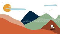 Papel de Parede Montanhas Terra (meia parede)